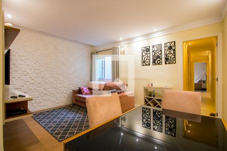 Sala de apartamento à venda com 3 quartos, 168m² em Vila Homero Thon, Santo André