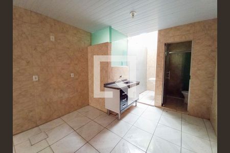 Sala/cozinha de casa para alugar com 1 quarto, 30m² em Paraíso, Belo Horizonte