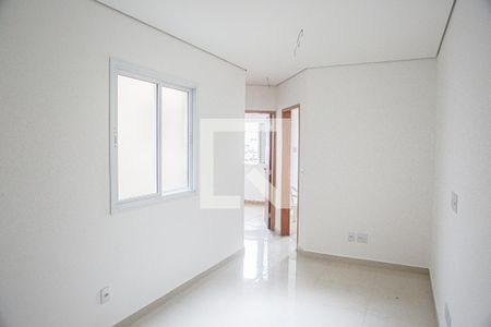 Sala de apartamento à venda com 2 quartos, 74m² em Vila Linda, Santo André