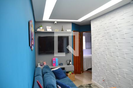 Sala de apartamento à venda com 1 quarto, 55m² em Santa Maria, São Caetano do Sul