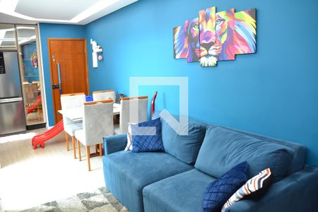 Sala de apartamento à venda com 1 quarto, 55m² em Santa Maria, São Caetano do Sul