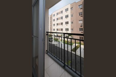 Varanda da Sala de apartamento para alugar com 1 quarto, 34m² em Andaraí, Rio de Janeiro