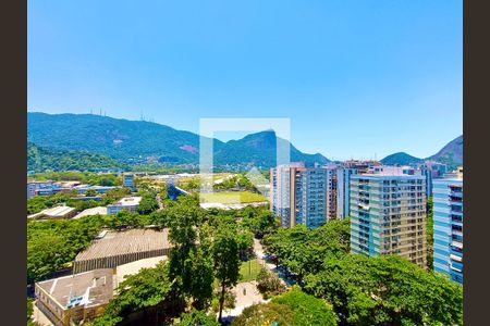 Varanda vista  de casa à venda com 2 quartos, 59m² em Leblon, Rio de Janeiro