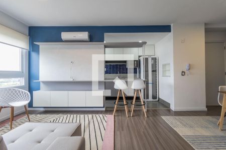 Sala de apartamento para alugar com 2 quartos, 67m² em São Sebastião, Porto Alegre