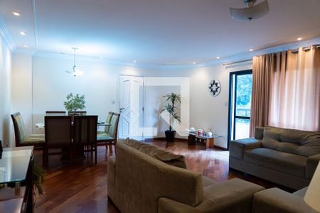 Sala de apartamento à venda com 4 quartos, 147m² em Vila Guiomar, Santo André