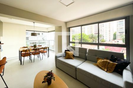 de jantar  de apartamento à venda com 2 quartos, 70m² em Jardim America, São Paulo