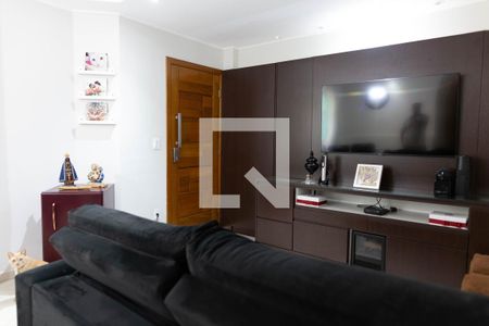 Sala de casa de condomínio à venda com 2 quartos, 137m² em Vila Principe de Gales, Santo André