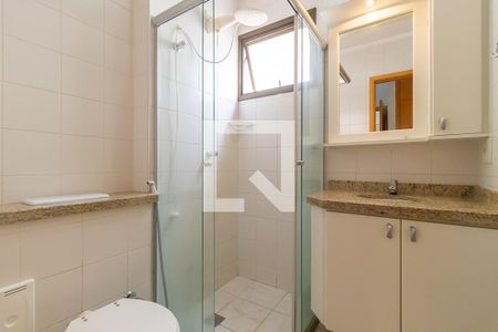 Banheiro da suíte de apartamento à venda com 2 quartos, 64m² em Jardim Planalto, Campinas
