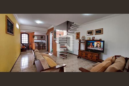 Sala de casa à venda com 3 quartos, 175m² em Vila Pires, Santo André