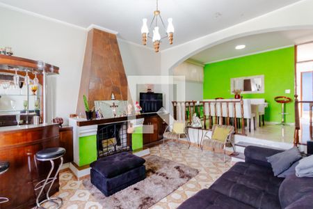 Sala de casa à venda com 3 quartos, 254m² em Utinga, Santo André