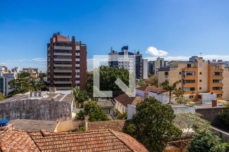 Vista Sala de apartamento à venda com 2 quartos, 73m² em Auxiliadora, Porto Alegre