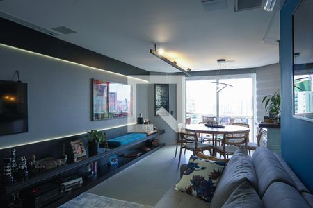 Sala de apartamento à venda com 1 quarto, 104m² em Jardim, Santo André