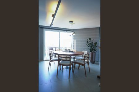 Sala de Jantar de apartamento à venda com 1 quarto, 104m² em Jardim, Santo André