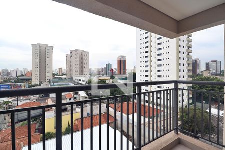 Sala - Vista de apartamento para alugar com 2 quartos, 55m² em Campestre, Santo André
