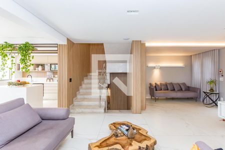 Sala 1 de casa de condomínio à venda com 3 quartos, 298m² em Buritis, Belo Horizonte