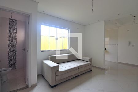 Sala de apartamento para alugar com 2 quartos, 64m² em Vila Camilopolis, Santo André