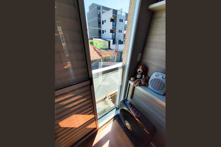 Varanda da Suite de apartamento à venda com 2 quartos, 100m² em Parque das Nações, Santo André