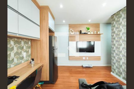 Sala e Cozinha de apartamento à venda com 2 quartos, 100m² em Parque das Nações, Santo André