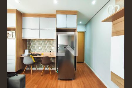 Sala e Cozinha de apartamento à venda com 2 quartos, 100m² em Parque das Nações, Santo André