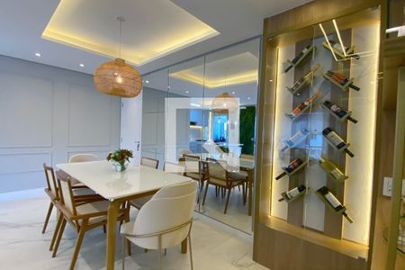Sala de Jantar de apartamento à venda com 2 quartos, 95m² em Alphaville Conde Ii, Barueri