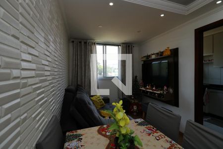 Sala de apartamento à venda com 2 quartos, 49m² em Parque das Nações, Santo André