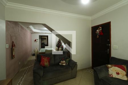 Sala de casa à venda com 4 quartos, 176m² em Jardim, Santo André