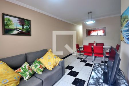 Sala de apartamento à venda com 2 quartos, 62m² em Jardim das Maravilhas, Santo André