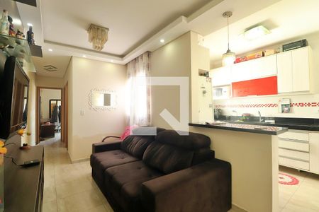 Sala de apartamento à venda com 2 quartos, 100m² em Jardim Santo Antônio, Santo André