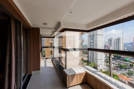 Varanda da Sala de apartamento à venda com 3 quartos, 159m² em Jardim, Santo André