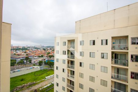 Vista da varanda de apartamento à venda com 3 quartos, 61m² em Vila Homero Thon, Santo André