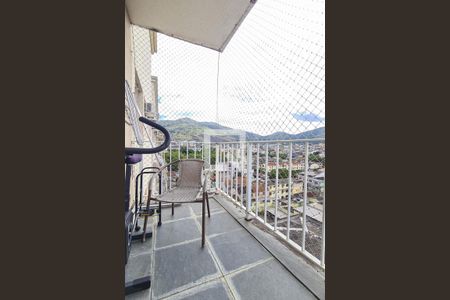 Varanda da Sala de apartamento para alugar com 3 quartos, 65m² em Engenho de Dentro, Rio de Janeiro