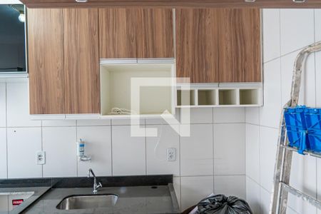 Cozinha de apartamento à venda com 2 quartos, 45m² em Loteamento Parque São Martinho, Campinas