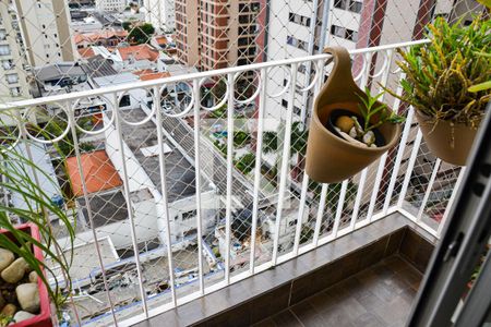Varanda Sala de apartamento à venda com 2 quartos, 77m² em Santa Paula, São Caetano do Sul