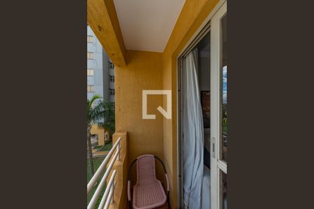 Varanda Sala de Estar/Jantar  de apartamento à venda com 3 quartos, 71m² em Bonfim, Campinas