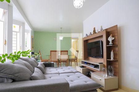 Sala de apartamento para alugar com 3 quartos, 115m² em Sion, Belo Horizonte