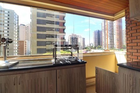 Varanda de apartamento à venda com 4 quartos, 309m² em Jardim, Santo André
