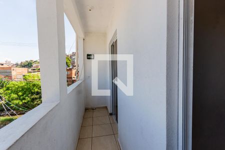 Varanda do Quarto 1 de casa para alugar com 2 quartos, 70m² em Jardim Utinga, Santo André