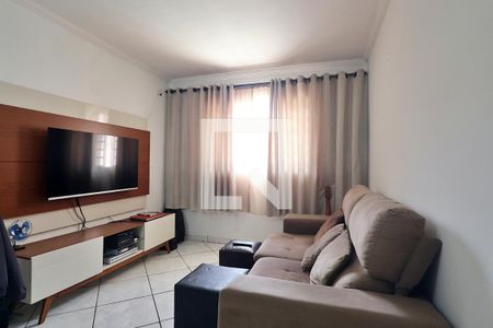 Sala de casa para alugar com 3 quartos, 136m² em Vila Palmares, Santo André