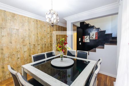 Sala de Jantar de casa à venda com 3 quartos, 240m² em Utinga, Santo André