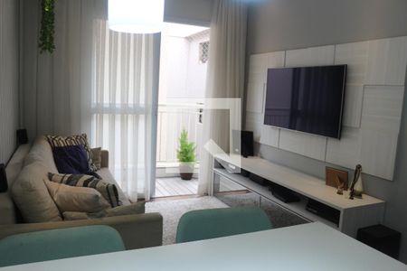Sala de apartamento à venda com 2 quartos, 63m² em Barcelona, São Caetano do Sul