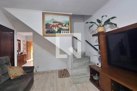 Sala de casa à venda com 2 quartos, 141m² em Jardim, Santo André
