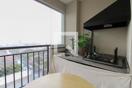 Varanda da Sala de apartamento para alugar com 3 quartos, 70m² em Pari, São Paulo