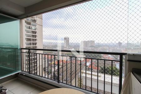 Varanda da Sala de apartamento para alugar com 3 quartos, 70m² em Pari, São Paulo
