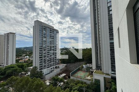 vista da Varanda gourmet de apartamento para alugar com 2 quartos, 116m² em Empresarial 18 do Forte, Barueri