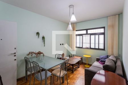 Sala de apartamento à venda com 2 quartos, 71m² em Serra, Belo Horizonte