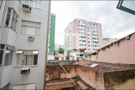 Vista do Sala/Quarto de apartamento à venda com 1 quarto, 28m² em Tijuca, Rio de Janeiro