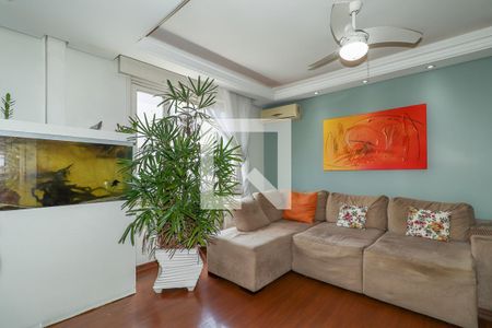Sala de apartamento à venda com 3 quartos, 76m² em Auxiliadora, Porto Alegre