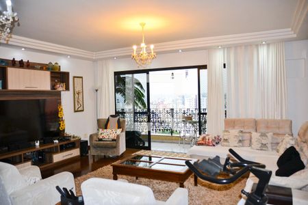 Sala de apartamento para alugar com 5 quartos, 254m² em Santa Paula, São Caetano do Sul