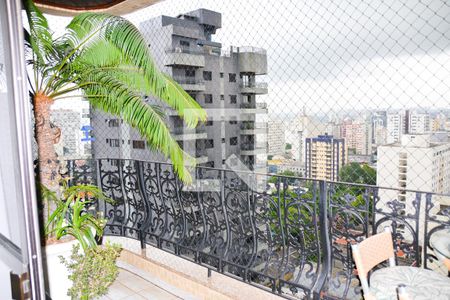 Varanda de apartamento à venda com 5 quartos, 254m² em Santa Paula, São Caetano do Sul