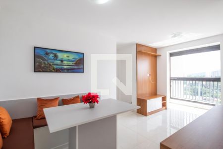 Sala de apartamento para alugar com 2 quartos, 53m² em Industrial Centro, Osasco